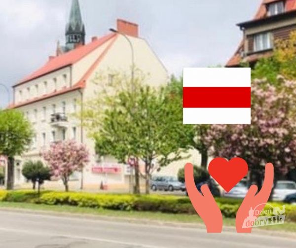 Ełk wyraża solidarność z narodem białoruskim walczącym o swoją wolność