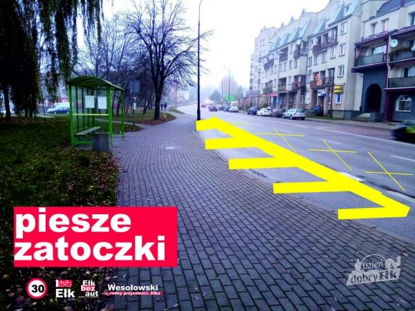 Apel radnego Wesołowskiego &quot;Zatoczki dla pieszych&quot;