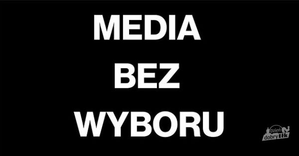&quot; Media bez wyboru&quot;. Podatek od reklam dla mediów których przychód przekroczył 1mln...