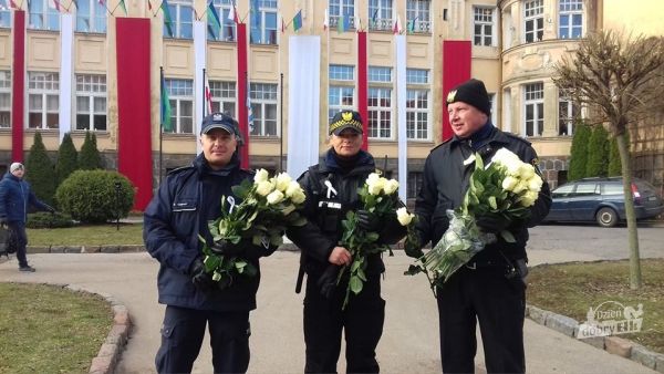 Fot. Straż Miejska w Ełku. Strażnicy zaangażowali się w akcję na ulicach Ełku. 