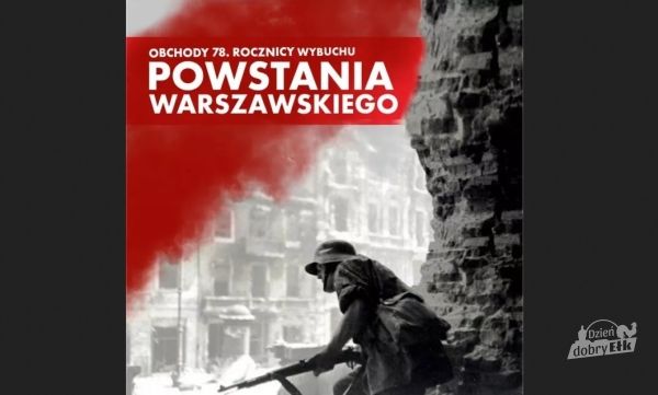 Ełk pamięta. Obchody 78. rocznicy Powstania Warszawskiego