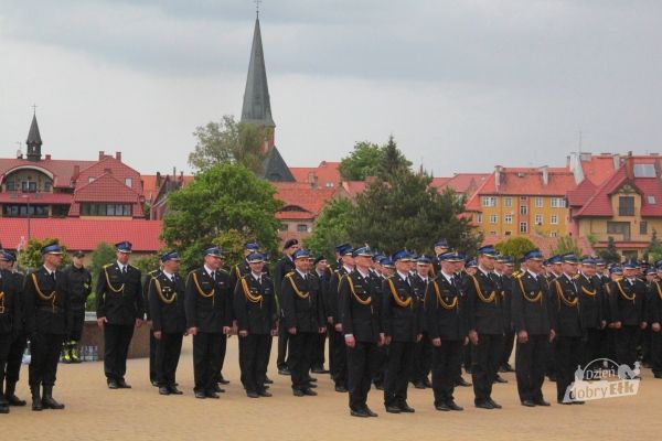 Uroczyste obchody Dnia Strażaka w Ełku
