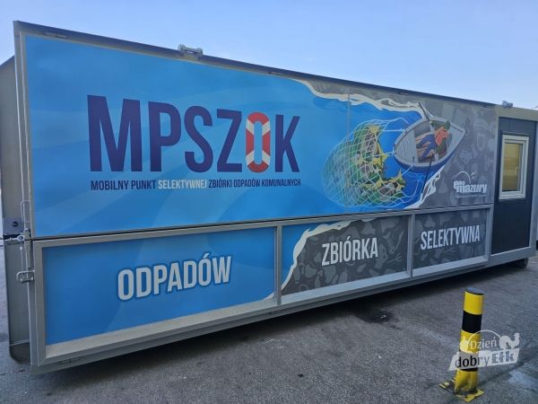 Mobilne Punkty Selektywnej Zbiórki Odpadów ruszają w teren