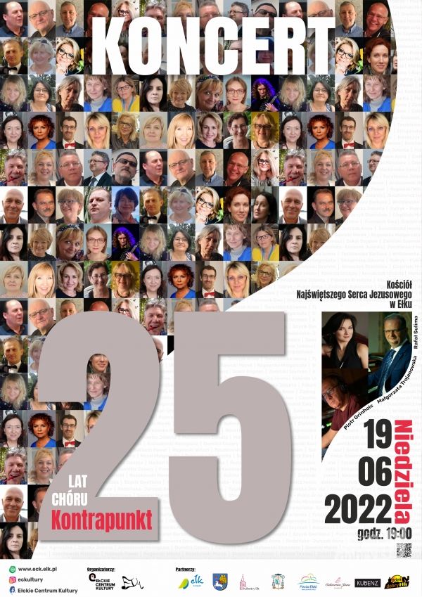 Są z nami i dla nas już 25 lat - Koncert Jubileuszowy Chóru Kontrapunkt w Kościele Najświętszego Serca Jezusowego w Ełku