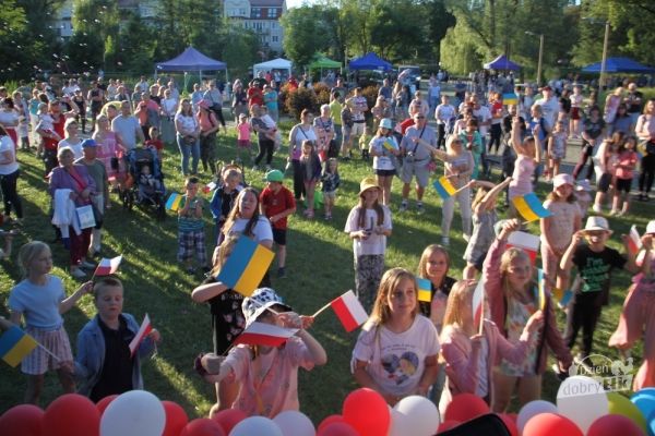 Razem mieli super moc - polsko - ukraiński festyn integracyjny w Ełku