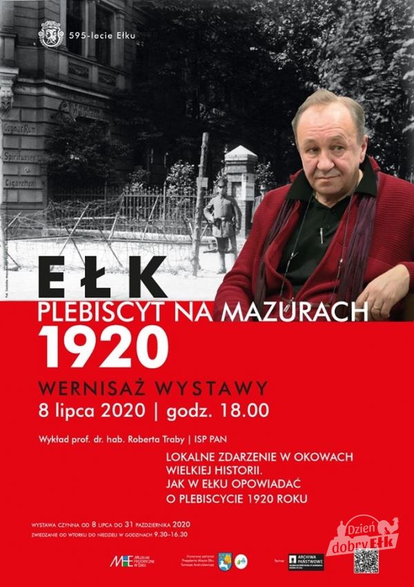 Wernisaż wystawy pt. „Ełk 1920. Plebiscyt na Mazurach”